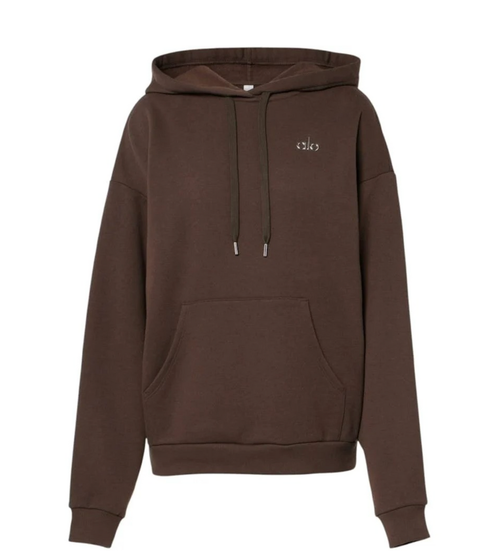 ALO ACCOLADE HOODIE ESPRESSO