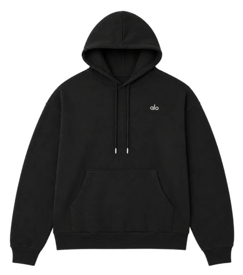 ALO ACCOLADE HOODIE BLACK