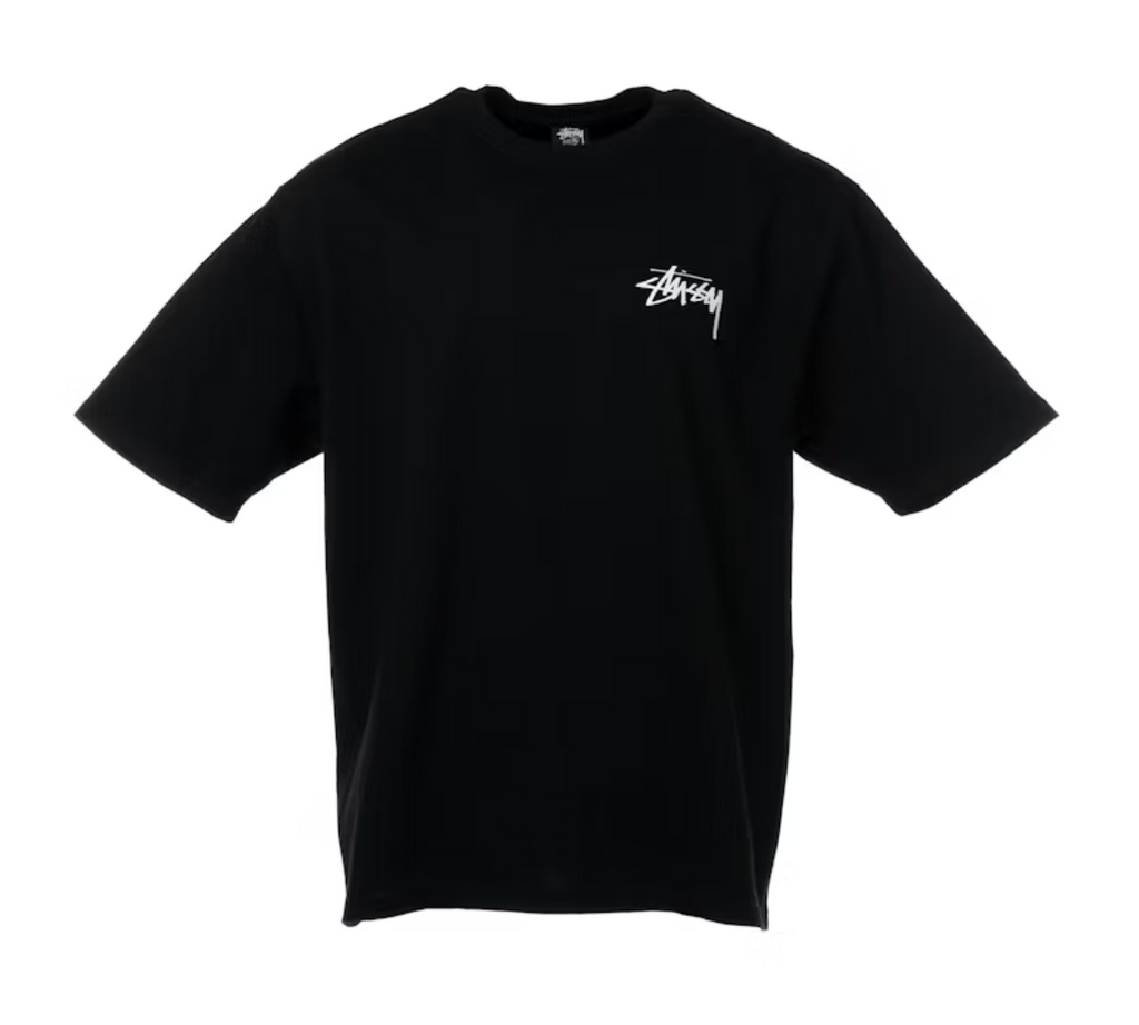 STÜSSY FUZZY DICE TEE BLACK