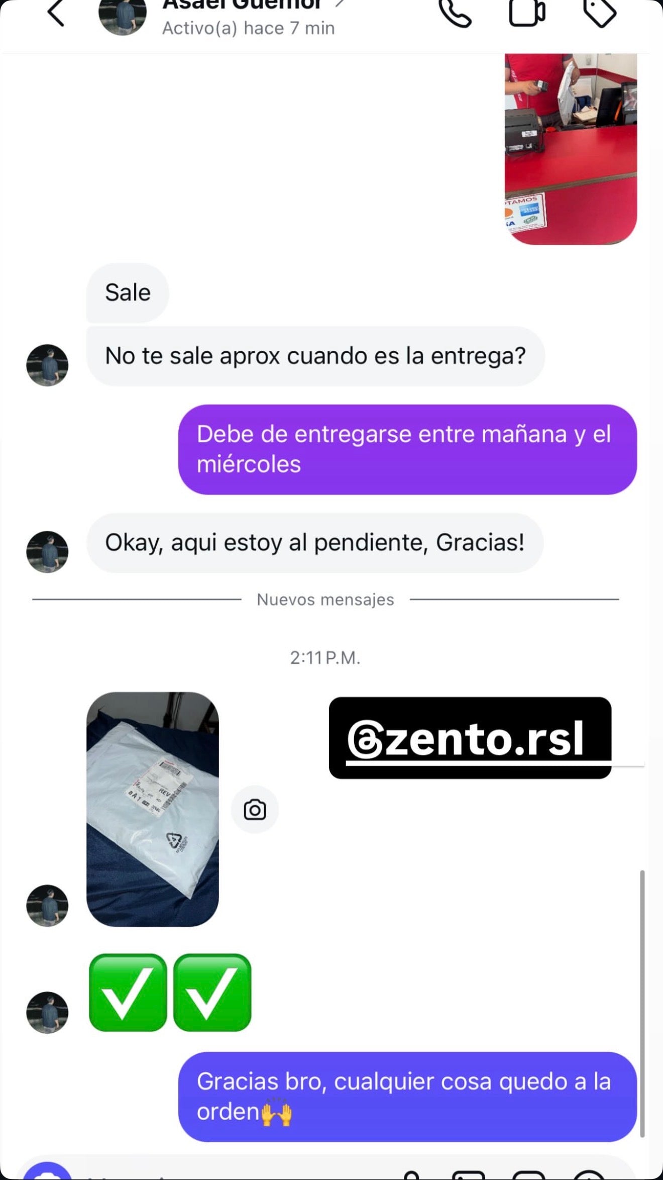 Referencia de cliente Zento