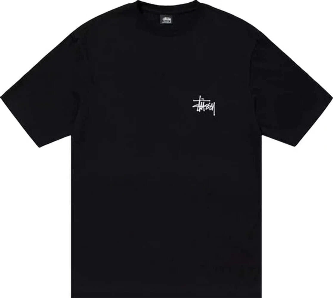 STÜSSY BASIC TEE BLACK
