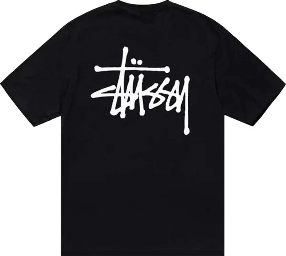 STÜSSY BASIC TEE BLACK