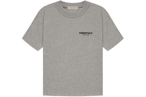 FOG ESSENTIALS SS22 TEE DARK OATMEAL