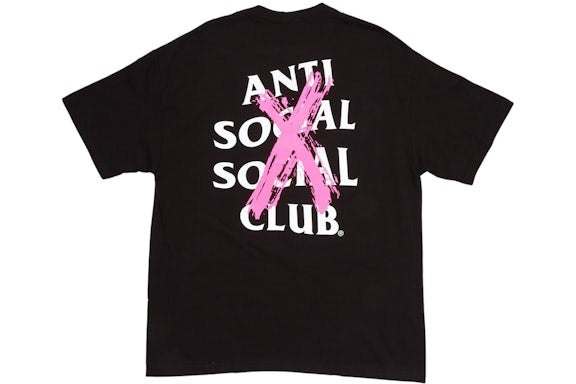 Anti Social Social Club Cancelled Tee Black