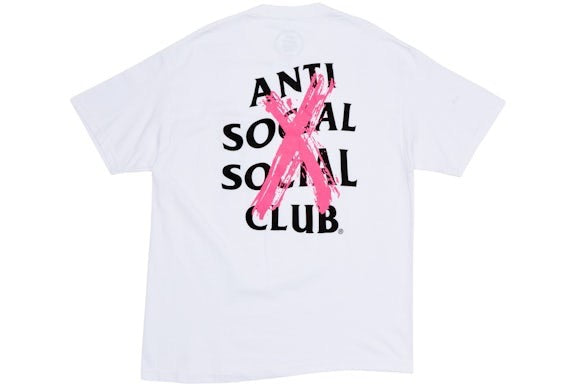 Anti Social Social Club Cancelled Tee White