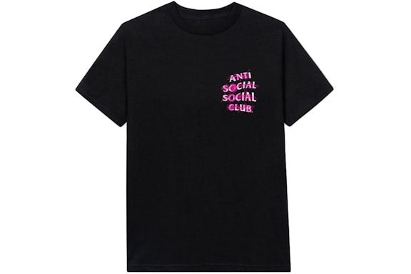 Anti Social Social Club Nevermind Tee Black