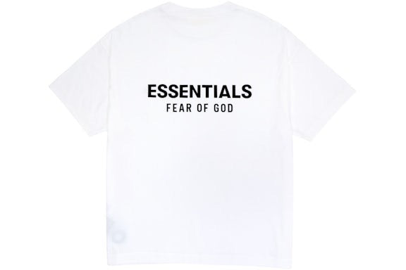 FOG ESSENTIALS SS25 TEE BRIGHT WHITE